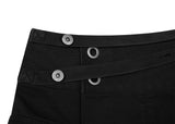 TINA BUCKLE CARGO SKIRT black