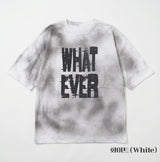 [Unisex] Whatever Dirty ウォッシュド半袖Tシャツ