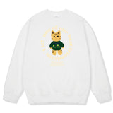 NUSL ファーキャットスウェットシャツ - 6COLOR