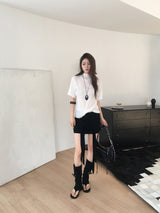 Pleated loose top