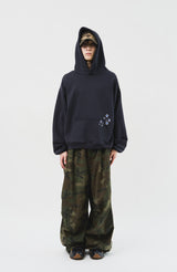 (MADE) Blue Star Softy Hoodie_Charcoal Navy