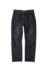 インシジョンダブルニーカーペンターパンツ (Washed Black)