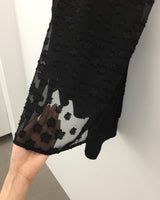 フリル刺繍レイヤードスカート (2color)