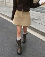 Work Corduroy Pocket Skort Pants
