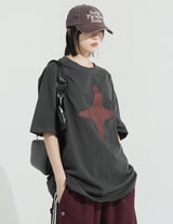 エスパーピグメントダイイングオーバーtシャツ