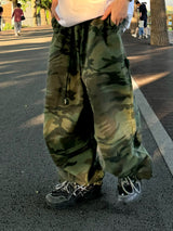 Camoufalge Carpenter Balloon Pants 2C