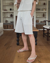 Plen Pleated Banding Shorts
