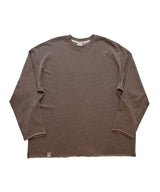 ヴィンテージ P. ダイイングカットアウトボックスTシャツ (Brown)