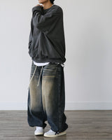 CROSS DEEP DENIM PANTS YB