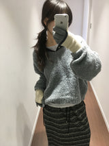 [MD Pick] Higher V-Neck Knit (3color)