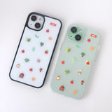 アップルファームフォンケース (glass bumper)