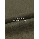 Signature leather cargo pants(Khaki)