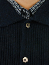 DW Button Collar Cardigan