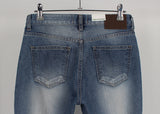 BLUE WASHING BOOTS CUT DENIM