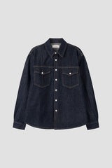 No.1434 ウエスタンポケットデニムシャツ (3color)