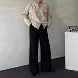 CR Bone Burton Tweed Checkered Round Shirt Jacket (2 colors)