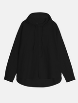 see-through hood shirt