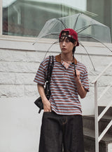 Riddle Stitch Bermuda Denim Pants