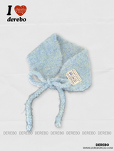 Ear muff knit scarf
