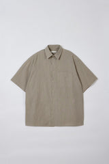 リニアストライプショートスリーブシャツ – M/L (3 Colors)