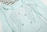 Vera Stripe Hood Layered T-Shirt