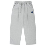 MVR HEART LOGO WIDE SWEAT PANTS GRAY