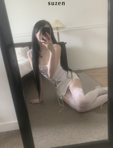 Erdam Lace Corset Top (White)