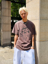 VENTIQUE Pigment Smoke T-shirt 3color
