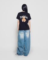 25FW WOMAN ゴールドチェーンベアドール半袖Tシャツ