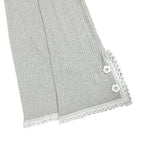 (2color) Daisy Lace Wave Leg Warmers