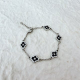 Midnight Flower Bracelet