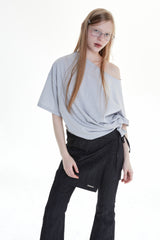 DEPARTURE CUBIC UNBALANCED TOP (GRAY)