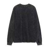 Butterfly Print Long-Sleeved T-Shirt (DP779389802718)