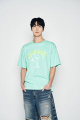 25SS FLOW ALIEN SHORT SLEEVE T-SHIRT EMERALD