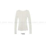 (WOOL) ROUGH DAMAGE KNIT