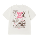 25SS エイリアンユニバースショートスリーブTシャツ クリーム