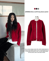 [UNISEX] Veloa overfit long sleeve cardigan jacket (3 colors)