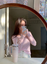[BELLIDE MADE] 8 colors テンセルレイヤードUネックTシャツ