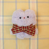 【MADE】ふわふわ くまちゃん  キーリング