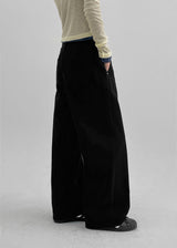 [MADE] Torrance One Tuck Wide Cotton Pants