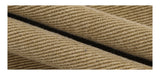 Khaki brown line wide cotton pants