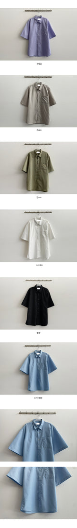 Deltcold Overfit Short-Sleeved Shirt