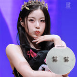 [NMIXX Kyujin Piercing] Urban Bandage Shaped Piercing - Silver Color