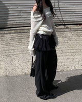 From skirt