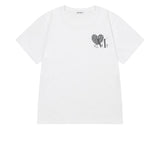 SIERRA LEOPARD HEART SMALL LOGO HALF T (2COLOR)