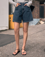Tubet denim short pants