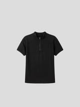 Slim fit mock neck half zip up(4color)