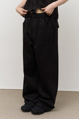 L Back Curved Pants
