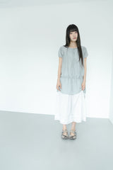 ruffle crispy bermuda pants(2colors)