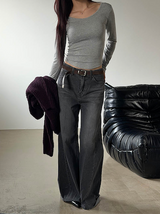 Golgi round knit cardigan(5color)